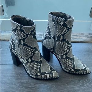 Aldo Snakeskin Boots